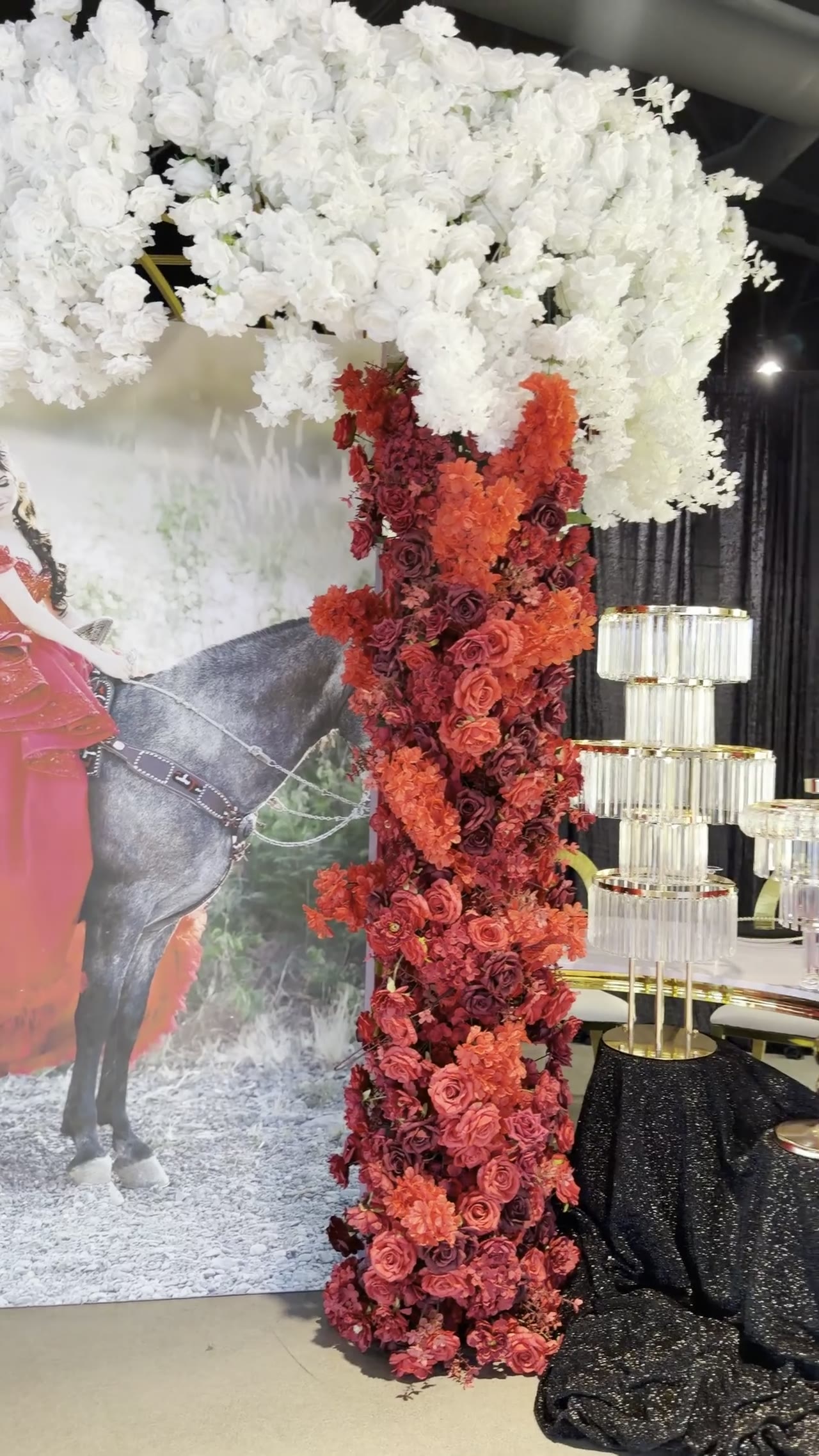 Celebration atmosphere video inside Legacy Events banquet hall