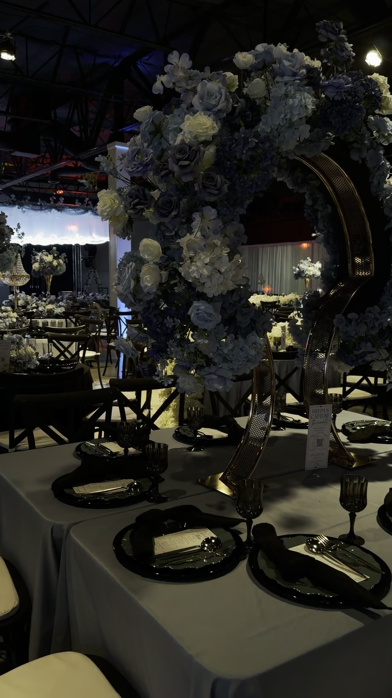 Reception walkthrough video at Legacy Events in Pasco